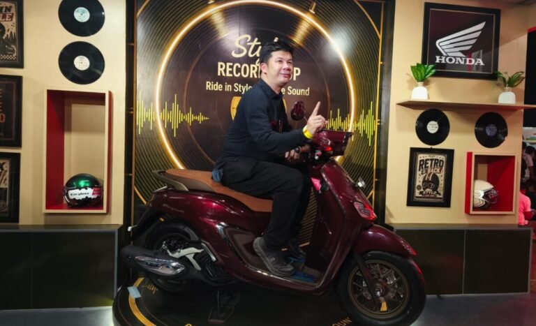 Honda Stylo 160 Kuasai Pasar Skutik Premium Bali, Gaya Retro Modern Jadi Daya Tarik Anak Muda