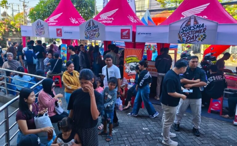 Astra Motor Bali bersama FIFASTRA menggelar Suksma Customer Day sebagai bentuk apresiasi kepada pelanggan setia Honda sekaligus mempererat hubungan dengan masyarakat.