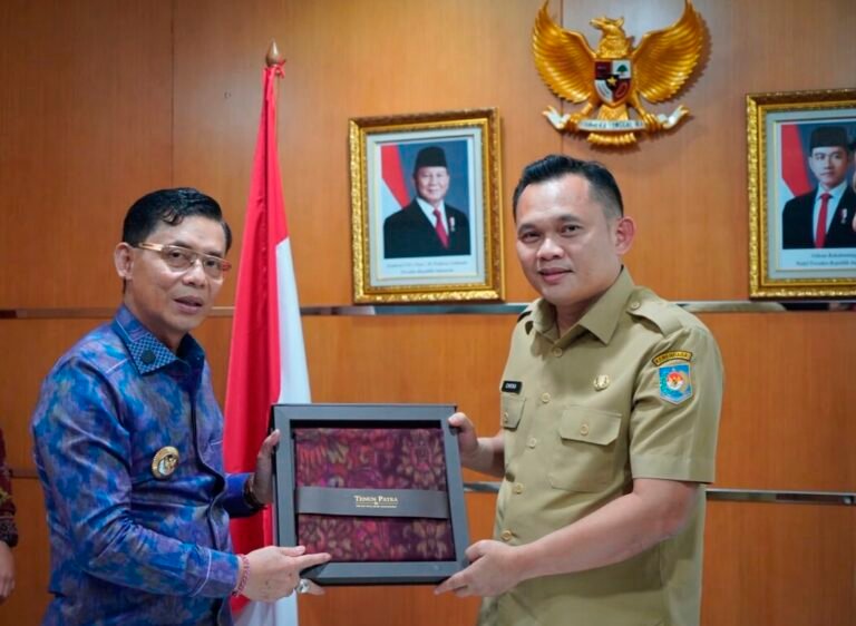 Bupati Klungkung I Made Satria saat melakukan audiensi dengan Direktorat Jenderal Otonomi Daerah (Ditjen Otda) Kementerian Dalam Negeri di Jakarta Pusat, Senin 27 Juli 2026.