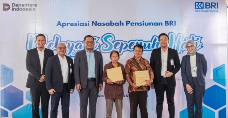 PT Bank Rakyat Indonesia (Persero) Tbk terus memperkuat kualitas layanan bagi nasabah pensiunan melalui penyelenggaraan kegiatan Apresiasi Layanan Pensiunan di Kantor Cabang Pembantu (KCP) Telesera, Denpasar, Senin 3 Agustus 2026.