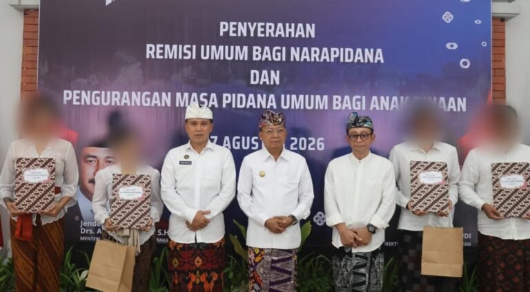 Peringatan HUT ke-81 Kemerdekaan Republik Indonesia di Lapas Kelas IIA Kerobokan, Badung, Senin 17 Agustus 2026, dirangkaikan dengan pemberian Remisi Umum bagi narapidana serta Pengurangan Masa Pidana bagi Anak Binaan.