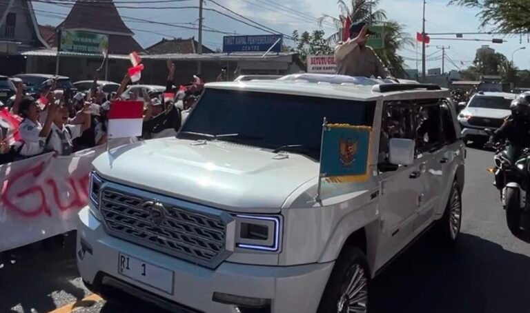 Kunjungan Presiden Prabowo ke Jembrana dilakukan dalam rangka groundbreaking proyek Pembangkit Listrik Tenaga Surya (PLTS) Gilimanuk berkapasitas 100 Gwp di Kelurahan Gilimanuk.