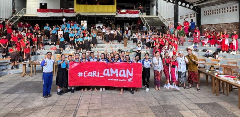 Astra Motor Bali terus menanamkan kesadaran keselamatan berkendara sejak dini kepada pelajar SMP di Kabupaten Badung melalui edukasi safety riding yang interaktif.