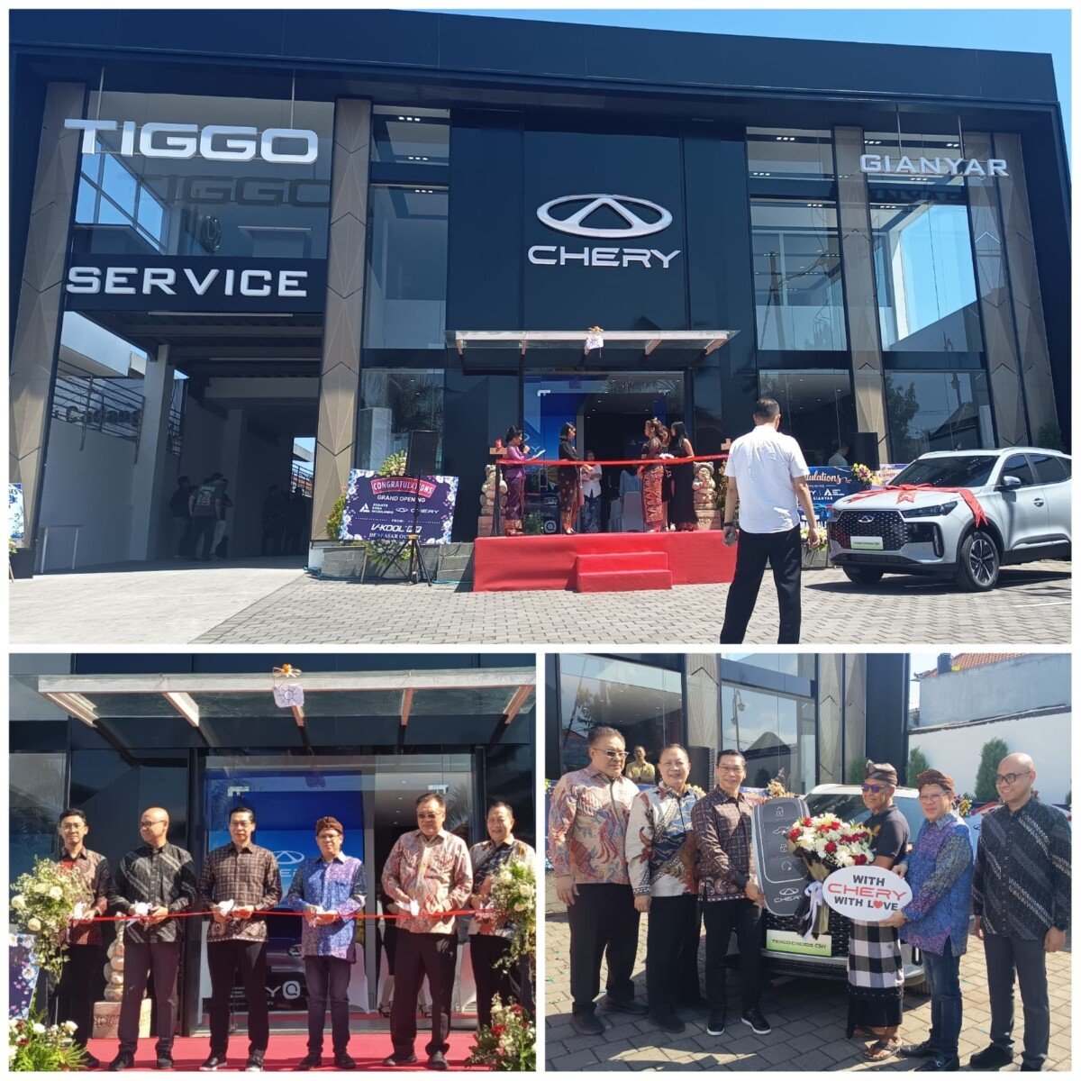 Chery Resmikan Dealer ke-81 di Gianyar Chery Resmikan Dealer ke-81 di Gianyar, Perkuat Jaringan Penjualan dan Purnajual di Bali