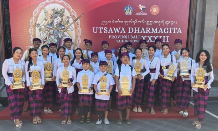 Duta Denpasar Borong Prestasi di Utsawa Dharma Gita Bali 2026, Tiga Kategori Raih Juara 1 Duta Denpasar Borong Prestasi di Utsawa Dharma Gita Bali 2026, Tiga Kategori Raih Juara 1
