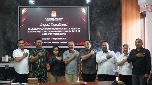 KPU Badung Terima 16.253 Data Pemilih, Ini Rinciannya KPU Badung Terima 16.253 Data Pemilih, Ini Rinciannya