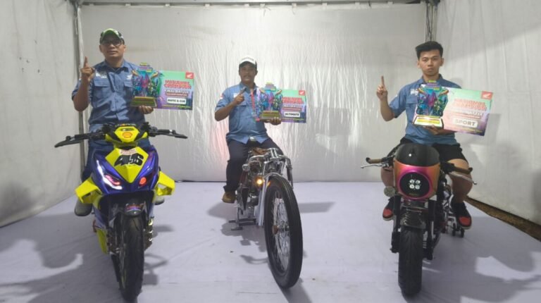 1.313 Motor Honda Dimodifikasi, Ini Tiga Juara Nasional Honda Modif Contest 2026