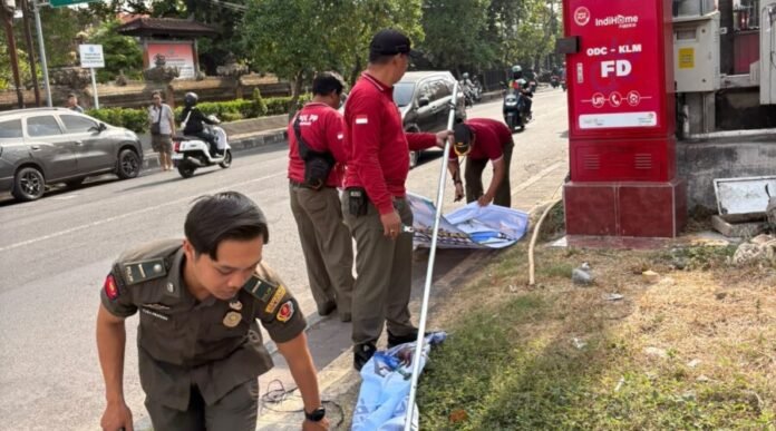 176 Baliho hingga Spanduk Ditertibkan di Denpasar, Ini Lokasi Penertibannya