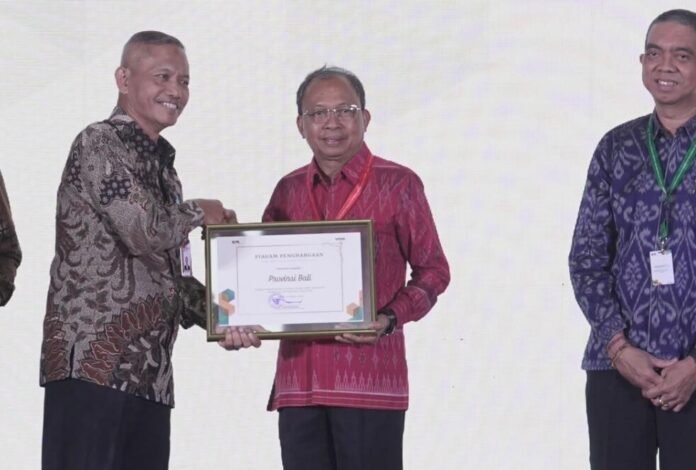 Bali Raih Penghargaan KPK, Jadi Provinsi Tercepat Kirim Data SPI Pendidikan 2026