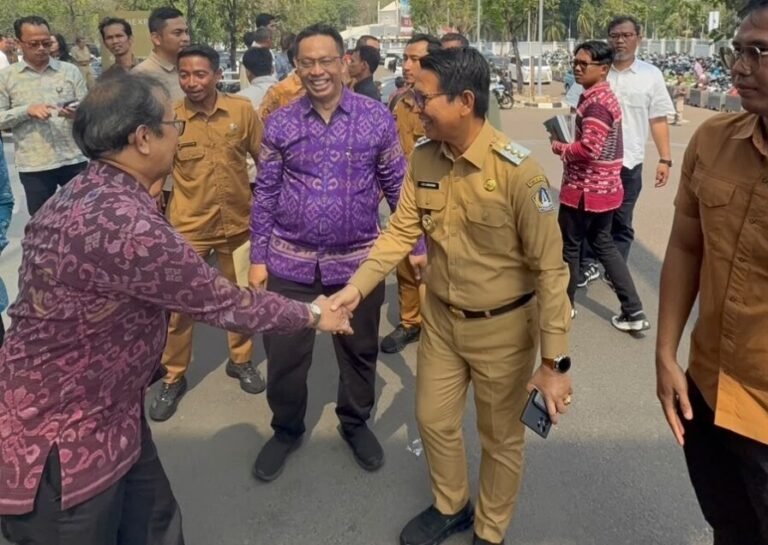 Bupati Wayan Adi Arnawa hadir dalam Rakornas TPAKD Tahun 2026 di Grand Ballroom Convention JIExpo Kemayoran, Jakarta, Kamis (22/10).
